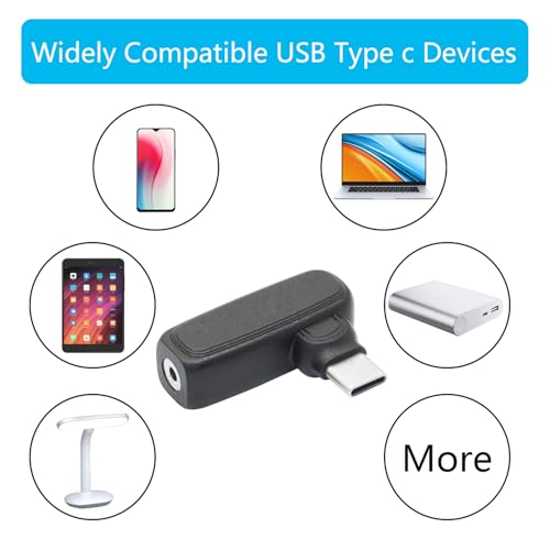 90 Degree 100W DC 2.5mm x 0.7mm Power Adapter, Input 15 - 20.5V, PD Chip | Right Angle DC 2507 Female to USB Type C Male PD Plug, Built in PD Intelligent Chip Quick Identification V/A, for USB C Port - style: DC 2507 Female to USB Type c Male - 100W