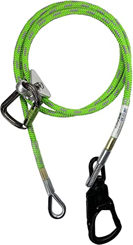 1/2" - The Vine All-in-One Arborist Flip Line Kit w/Aluminum Swivel Eye - (8', 10', 12' Arborist Climbing Rope) - size: 1/2 in. x 10 ft.