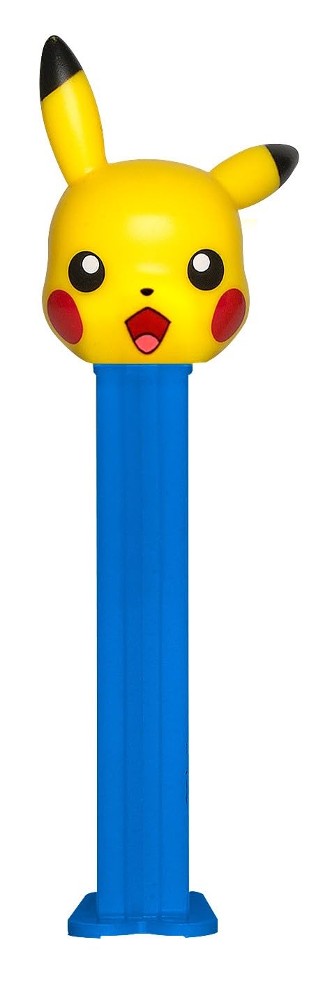 PEZ Pokemon Candy Dispenser Set | Eevee, Laughing Pikachu, And Pikachu Winking Candy Dispensers | Poke Gift With Candies Refills | Party Favors, Grab