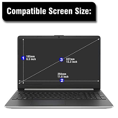 KEANBOLL 2-Pack 13.3" Blue Light Blocking & Anti-Glare Screen Protector | Universal Fit for HP, Dell, Asus, Samsung, Lenovo, Acer Chromebooks & 16:9 Laptops (Eye Comfort +Anti Glare) - size: 13.3"-16:9 Aspect Ratio