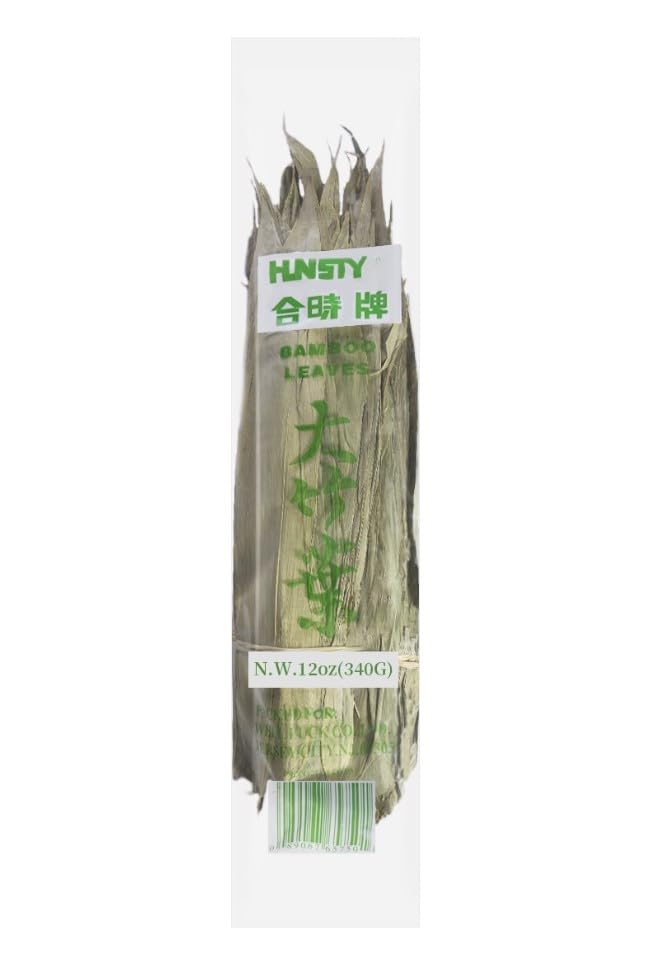 Natural Wild Dried Bamboo Leaves For Making Zongzi And Cooking Package In Dragon Boat Festival Or Steamed Rice Leaves And A Cotton Rope Per Pack12 oz