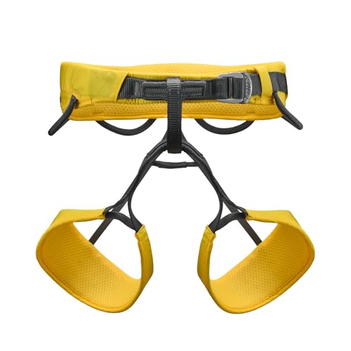 KAILAS Airo Rock Climbing Harness Men Roofing Harnesses Rescue Mountaineering Safety Belt Women Comfortable Lightweight - color: Yellow, size: Small