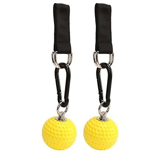 Drfeify Pull Up Ball Grip, Anti Slip Climbing Training Equipment with Stainless Steel Hook for Forearm Strength, Grip Training and Fitness
