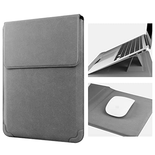 HoYiXi 13 Inch Laptop Sleeve Case Bag Compatible with MacBook Neo 2026/MacBook Air 13 M1 M2 2022-2018/MacBook Pro 13 M2 2022-2016/Surface Pro 8 2021/Surface Go 3 13-13.6'' Dell HP ASUS Acer PC, Gray - color: Gray, size: 13-13.3 in