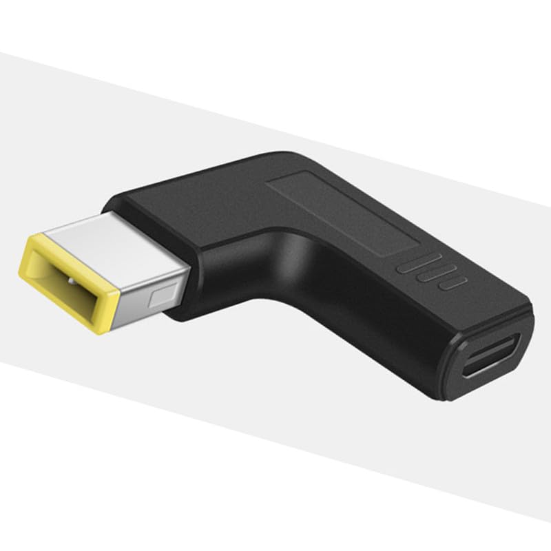100W USB C to ThinkPad DC Adapter, 20V Power AC Charger | made for Lenovo Thinkpad L470 L460 L440 T440 T450 T470 T470S T460 E531 E570 E560 Series - style: USB C to ThinkPad