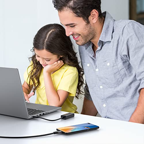 USB to Ethernet Adapter, CableCreation USB 3.0 to Wired LAN Network Adapter | 10/100/1000 Gigabit Compatible with Nintendo Switch, Windows, MacBook, macOS, Mac Pro Mini, Laptop, PC and More - size: 1Pack