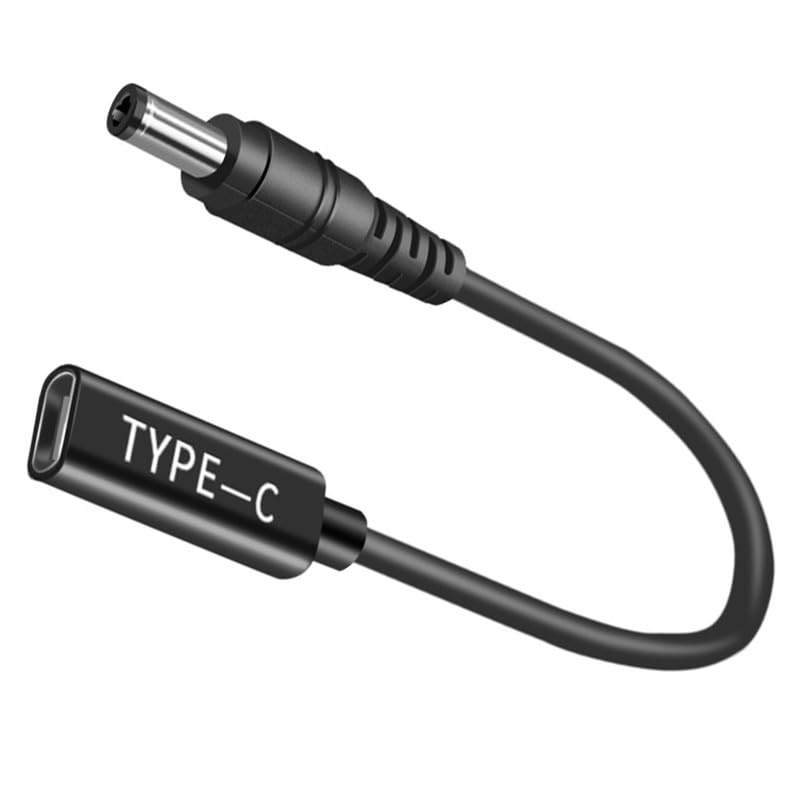 100W 12V USB PD DC 5.5x2.1mm Cable, USB C DC 20v 5.5 X 2.1mm Adapter, DC 5.5x2.1mm Adapter to USB C Adapter Made for Solar Panel, Motorhome, Portable Power Station, RVs, Solar Generator - style: 5.5x2.1mm