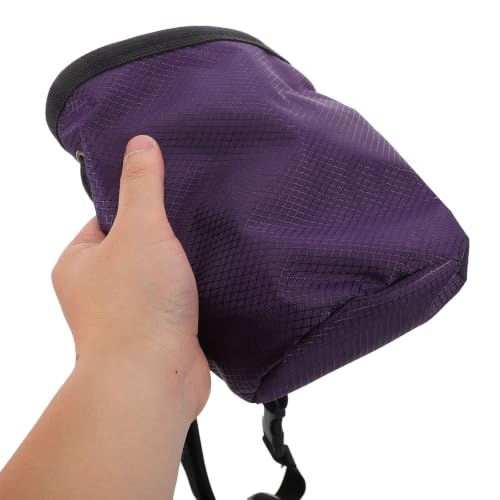 Climbing Chalk Bag with Anti-Slip Feature and Ergonomic Design Large Capacity Made of Sturdy Oxford Cloth and Fleece for Outdoor Climbing Activities