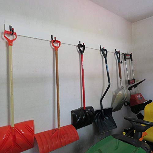 Heavy Duty Steel Garage Storage Utility Hooks, 8 Pack Wall Mount Hanging Storage Utility Hanger - size: 4.1inch