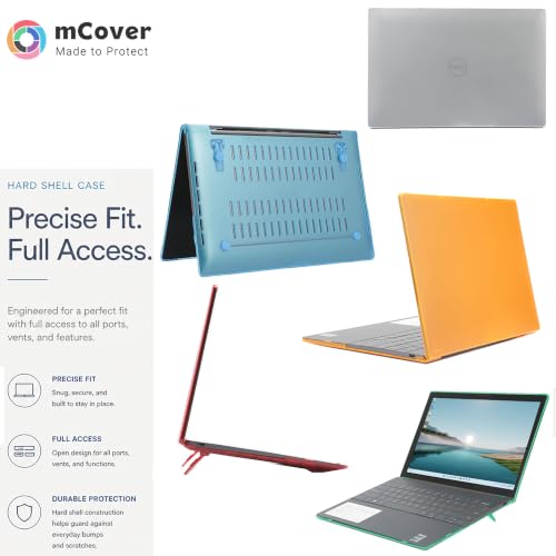 mCover Case ONLY Compatible for 2022~2023 13.4" Dell XPS 13 Plus 9320 non-2-in-1 Series Traditional Notebook Computers(NOT Fitting Other Dell Models) - Blue - color: Blue