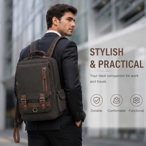 mygreen Canvas Cross Body Messenger Bag Shoulder Sling Backpack Travel Rucksack - color: Grey Xl-zipper Shoulder, size: X-Large
