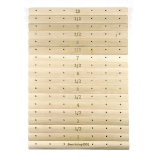 Campus Rungs G (Set of 18 pcs) | for Climbing Walls - size: 14 mm (1/2")