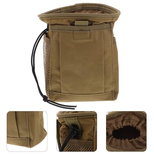 Lightweight Outdoor Utility Pouch Multipurpose Fanny Pack with Drawstring Chalk Holder Adjustable Waist Pouch for Hiking and Outdoor Activities Made of Sturdy Oxford Cloth