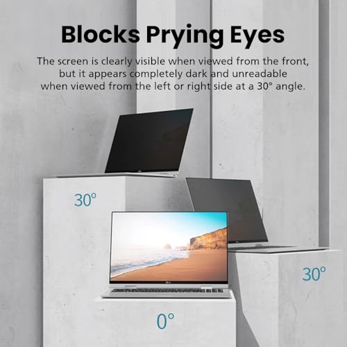 Privacy Screen Protector for Samsung Galaxy Book 5 Pro 360 16" - Privacy Shield, Anti-Glare, Sratch & Smudge-Resistant Surface, Eye Protection, Anti-UV - size: Galaxy Book 5 Pro 360 16"