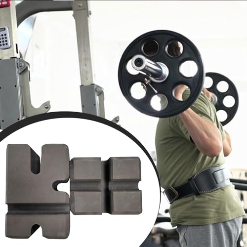 2Pcs Bench Press Blocks Workout Upper Body Tricep Forearm Adjustable Height