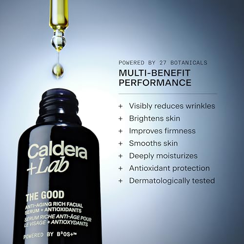 Caldera + Lab Men’s Skincare Set – The Regimen Rich: Cleanser, Moisturizer & Night Serum | Hydrating, Firming & Smoothing | Niacinamide, Clean, All Skin Types | 3-step men’s skincare routine with cleanser, moisturizer & night serum. Hydrates, firms and sm
