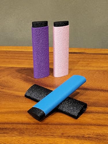 Reusable Skin File with Cover - Great for Rock Climbing, Bouldering, Climber, Gym, Crossfit, Weightlifting, Gymnast - Callus Finger Hand Sander (Random Silk Multicolor) - color: Random Silk Multicolor