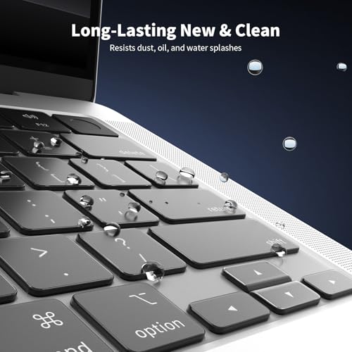 Soonjet for MacBook Neo 13 inch Case 2026 A3404 Hard Shell + Keyboard Cover | Official Indigo Clear, Anti Scratch & Fingerprint, Blue Matte, Protective Mac Laptop Cover, Thin & Light, Durable Plastic - color: Frost Indigo