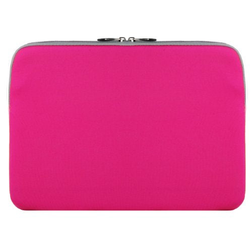13 Inch Laptop Carrying Sleeve Neoprene Water Resistant Bag with Accessories Pocket-Compatible with AirBook 13 (Hot Pink) - color: Magenta