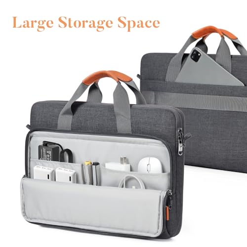 Bagasin Laptop Sleeve Case Bag Compatible with MacBook Air Pro, 13-14 inch Notebook, Compatible with MacBook Pro 14 inch M4 M3 M2 M1 | Laptop case bag fits MacBook Air/Pro 13-14'', MacBook Pro 14'' M4/M3/M2/M1. Sleeve-style, durable protection - color: Gr