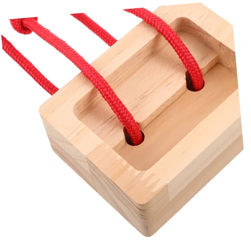 Toyvian 2pcs Portable Climbing Hangboards Wooden Fingerboard Training Board for Rock Climbing Training Indoor Use with Modular Design and Easy Installation