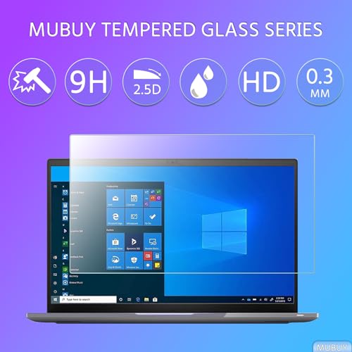 Tempered Glass Screen Protector for HP Laptop 17.3" HP Pavilion/HP Envy x360/Probook/EliteBook/OMEN, HP 17t 17z 17-by 17-ca 17-cn 17-cp 17t-ch 17t-cr 17-cb 17-ck, 9H Hardness, Bubble Free, HD Clear - size: 17.3 inch 16:9