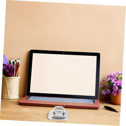 1Set Laptop Security Anchor Base Plate Sturdy Mount for Combination Keyed Cable Lock Compatible with Multiple Models Reliable Protection for Your Device and Data