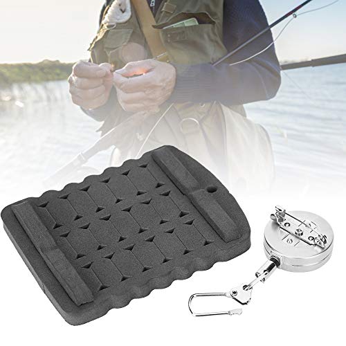 Fishing Hook Storage Foam Expansion Buckle Fly Hanging Board Accessory Lightweight Compact Convenient Fishing Enthusiasts Foam Size Approx 6.5x8.5cm
