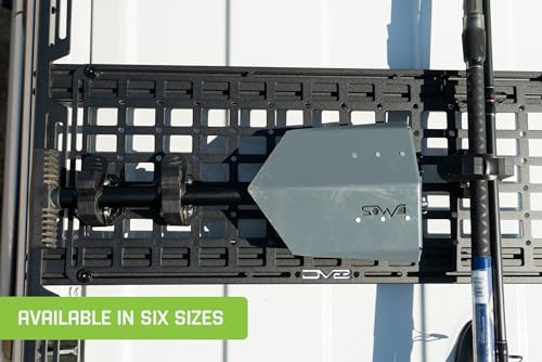 DV8 Universal Molle Panels 11" x 3" for Garages Available in 6 Sizes | Be Mounted Almost Anywhere Including Vehicles, Universal Mounting for Tools, Recovery Gear, & More - size: 11" x 3"