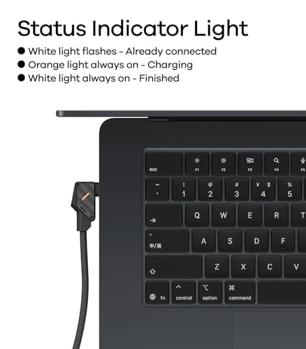Aulumu M07 240W USB-C to USB-C Carbon Fiber Cable | USB 3.1 Gen2 10Gbps | 4K@60Hz Video Output Fast Charging | For iPhone 17/16/15 Pro Max, NVMe SSD, Galaxy S25/S24/S23 Ultra, MacBook Pro -Black 3.9FT - size: 3.9ft, style: Black - Carbon Fiber