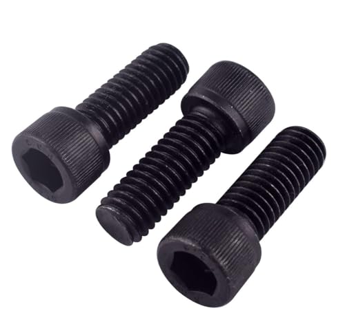 20Pcs 1/4-20 x 7/8" Socket Head Cap Screws Bolts, 12.9 Grade Alloy Steel Black Oxide Finish, Allen Hex Drive, UNC Coarse Full Thread - size: 1/4-20 x 7/8" (20PCS)