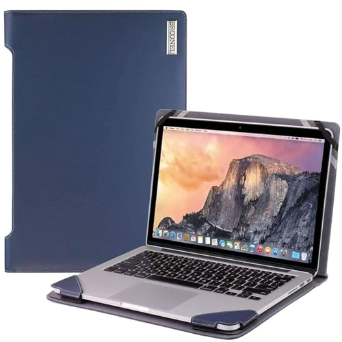 Profile Series - Blue Leather Laptop Case Compatible with Jumper 17.6" Laptop