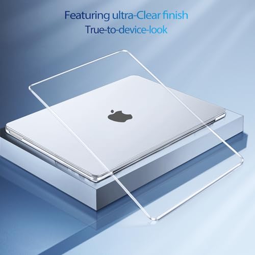 MOSISO Compatible with MacBook Neo Case 13 inch 2026 A3404 A18 Pro Chip | Scratch-Resistant Ultra-thin Protective Hard Shell Case Cover, Crystal Clear - color: Crystal Clear