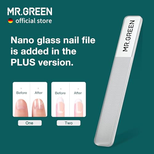 MR.GREEN Nail Clippers Stainless Steel Anti Splash Fingernail Cutter Manicure Tools Bionics Design Pedicure Scissor Nail Trimmer (Nail Clipper (Medium)) - color: Nail Clipper (Medium)