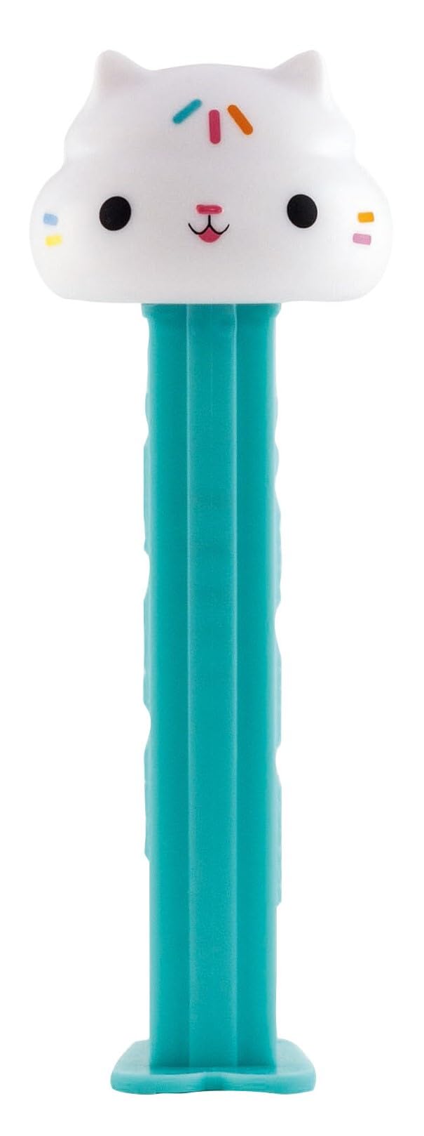 PEZ Gabbys Dollhouse Candy Dispenser - Cakey Cat PEZ Dispenser With 2 Candy Refills | Gabby's Dollhouse Party Favors, Grab Bags