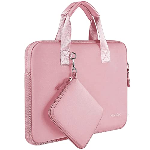 Hseok Laptop Sleeve 13 inch Case with Small Case, Compatible with MacBook Neo 13, MacBook Air Pro 13 M5/M4/M3/M2/M1, iPad Pro Air 12.9 13, XPS 13 and More, Neoprene Computer Handbag, P01K01 - color: P01k01, size: 13"