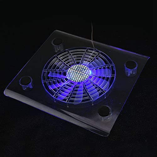 Ultra Silence USB Notebook Cooling with LED RGB Lights, Portable Cold Piston Fans for Laptop, Ergonomic Design for Players