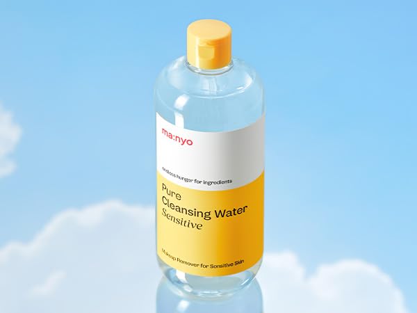 MANYO Pure Cleansing Water, Micellar Makeup Remover, Hydrating, 16.9 fl oz