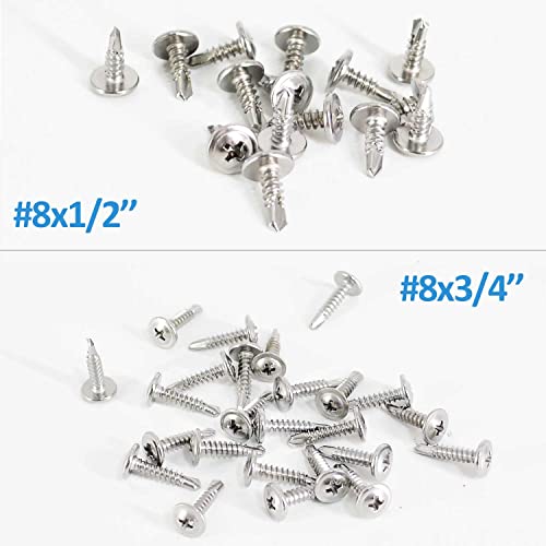 Sheet Metal Screws，Truss #8x3/4‘’（120） | Metal Fastener - color: Truss #8x3/4‘’（120）