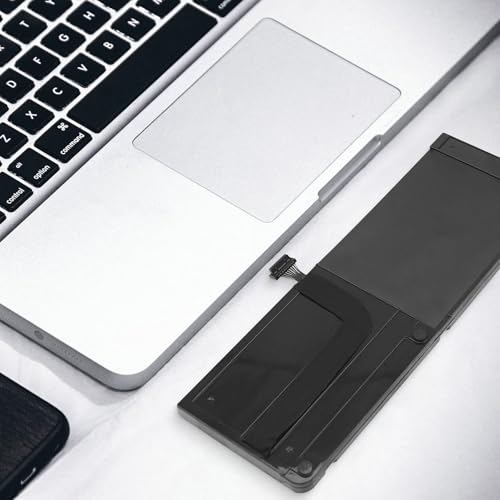 A1321 A1286 (Only for Mid 2009 Mid 2010 Version) Laptop Battery for MacBook Pro 15 Inch Battery A1321 A1286 MC371LL/A MC372LL/A MB985 MB986 MC118 020-6380-A 020-6766-B 661-5211 661-5476 661-5844 73Wh - size: A132111.18 × 5.59 × 0.67 in