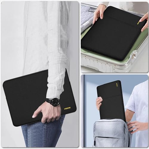 Hseok Laptop Sleeve 15 inch Case Compatible with MacBook Air 15 M5 M4 A3241 M3 A3114 M2 A2941 2025 2024 2023, MacBook Pro 15 A1398, Dell XPS 15, Computer Bag with Side Pocket & Dual Zippers,B01K01 - color: B01K01, size: 15"