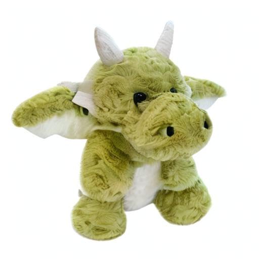 SUSULF Little Flying Dragon - Stuffed Animal Plush Toy Gifts（Green,7.87in）