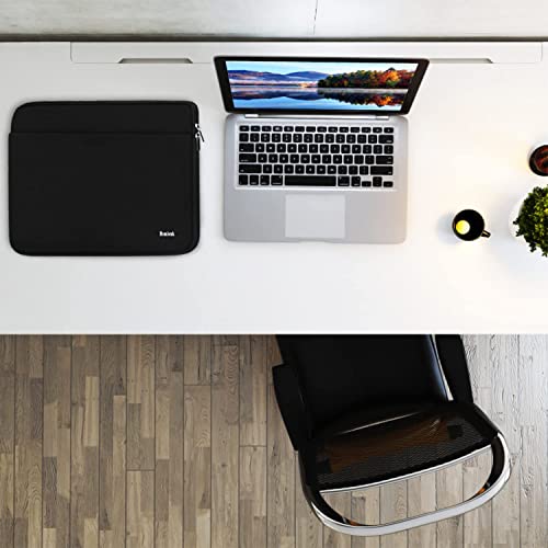 Laptop Case 14 inch, Durable Shockproof Protective Notebook Carrying Cover | Laptop Sleeve, Briefcase Computer Cover Carrying Notebook Bag for 15" HP, ASUS, Dell, Lenovo, Acer - color: Black, size: 14 Inch