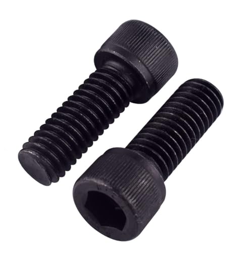 10Pcs 5/16-18 x 5/8" Socket Head Cap Screws Bolts, 12.9 Grade Alloy Steel Black Oxide Finish, Allen Hex Drive, UNC Coarse Full Thread - size: 5/16-18 x 5/8" (10PCS)