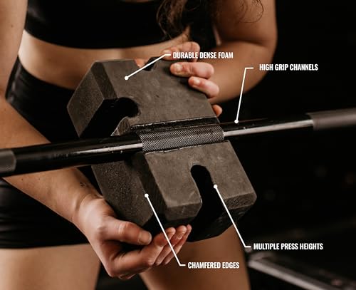Adjustable Bench Press Board – All-in-One Barbell Press Training Tool for Powerlifting & Strength Training - color: 2-5 Board (Pro) (3" - 7.5")