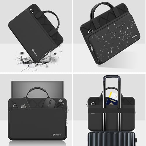 Smatree CityEdge Laptop Case for 17.3 inch Alienware x17 R2 Gaming Laptop | for 17.3 inch Alienware m17 R5 Gaming,Sleeve with Accessory Pocket (CE03) - size: for 17.3 inch Alienware m17 R5 Gaming(CE03)