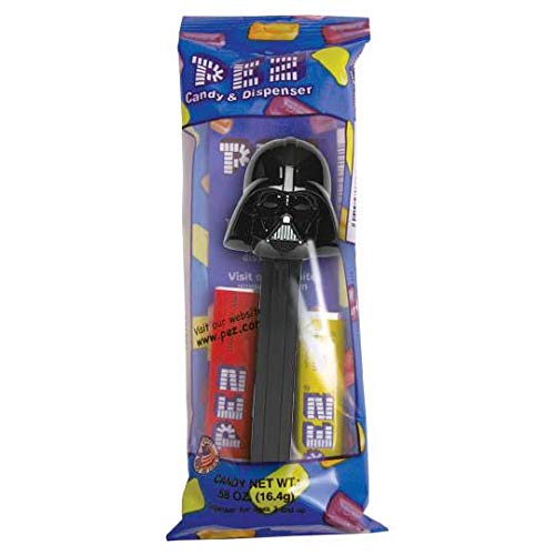 PEZ Star Wars Candy Dispenser - Darth Vader Pez Dispenser With Candy Refills | Star Wars Party Favors, Grab Bags