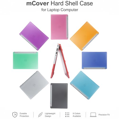 mCover Case ONLY Compatible for 2021～2024 13.3" Dell Latitude 5320 5330 5340 5350 2-in-1 Windows Laptop Notebook Computer (NOT Fitting Any Other Dell Models) - Purple - color: Purple
