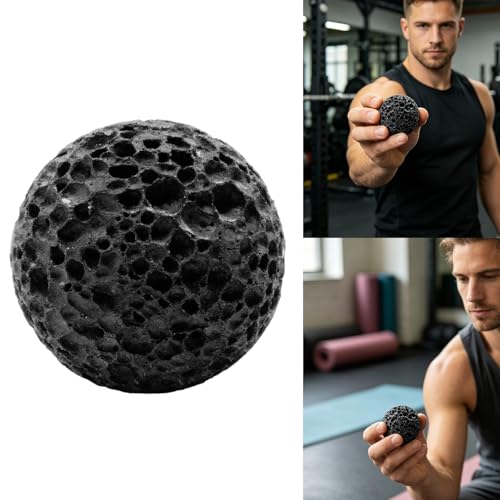 Round Stone Hand Grip Multipurpose Conditioning Tool Hand Calluses Polishing Grip Trainer Easy to Use Muscle Strength Training Massage Ball - color: 3cm