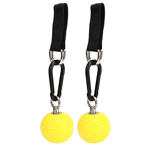 Drfeify Pull Up Ball Grip, Anti Slip Climbing Training Equipment with Stainless Steel Hook for Forearm Strength, Grip Training and Fitness
